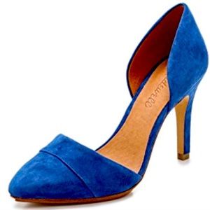 Madewell d'Orsay Heel / 8M / BLUE MOON Suede